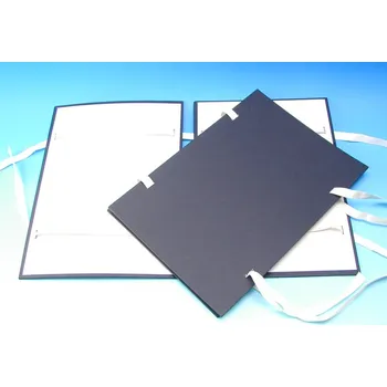 Slunap Desky spisové A4 ČERNÁ s tkanicí 1306