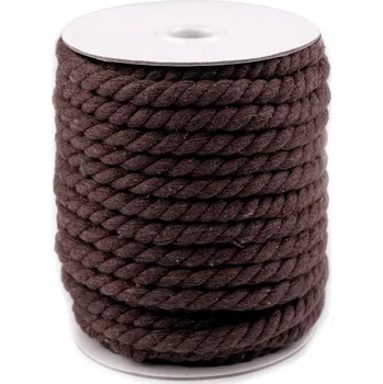 Příze Bavlněná šňůra kroucená Ø8 mm macrame