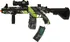 Dětská zbraň Puška M4 na baterie KX4090 + gelové kuličky 7-8 mm 550 ks