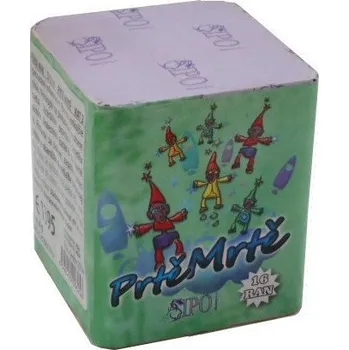 Zábavní pyrotechnika Ohňostroje SIPO s.r.o. Kompakt PRTĚ MRTĚ 16 ran