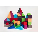 Molitanová stavebnice Moliplay Colors kombi 41 dílů 100% PES Velikost XXL + L (Velikost XXL + L)