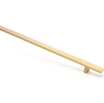 Nábytkové kování Rujzdesign Šatní úchytka AMARELO 1060 mm / Zlatá nerez 960 mm