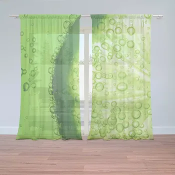 Záclona Záclony Limetka: 2 ks - 150x250 cm - Sablio