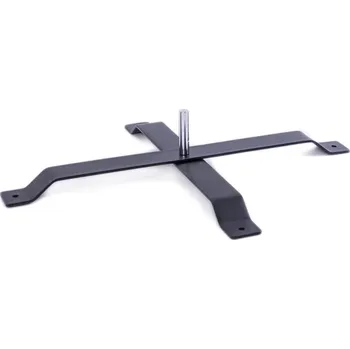 Vlajka Křížový ocelový stojan na reklamní vlajky, velký