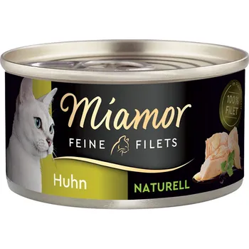 Krmivo pro kočku 24x80g Miamor Feine Filets Naturelle - kuře
