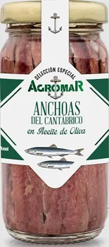 Nakládaná potravina Agromar Ančovičky v olivovém oleji 100 g