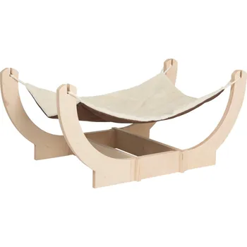 Pelíšek pro psa Natural Paradise závěsný pelíšek Iris - L: d 79,7 x š 41 x v 34,2 cm