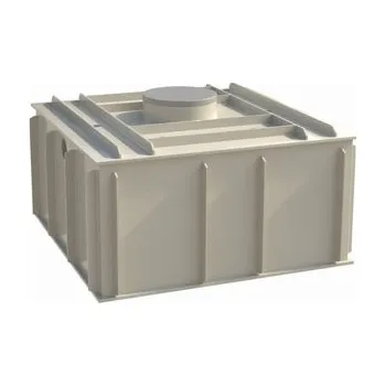 nádrž Nízká samonosná hranatá nádrž 6m3