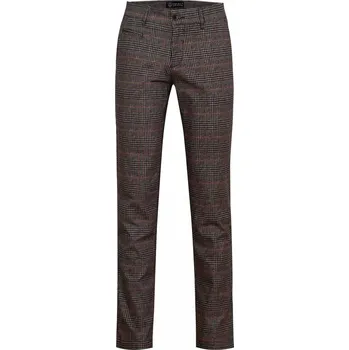 FERATT Pánské kalhoty OLIVER 307 černo-hnědé Velikost: 36/32