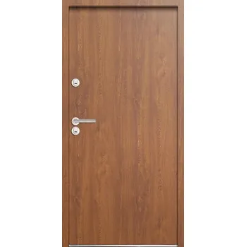Vchodové dveře Vchodové dveře Economic M07 90 P zlatý dub