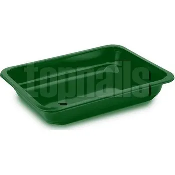 10ks plastový tácek se zvýšeným okrajem