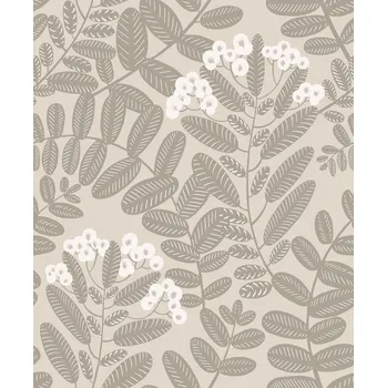Tapeta Béžová vliesová tapeta na zeď, listy, YSA001, Mysa, Khroma by Masuree