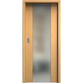 Interiérové dveře SAPELI HARMONIE KOMFORT M40 - DÝHA - POSUVNÉ DVEŘE VČ. ZÁRUBNĚ - buk Průchozí šířka (cm): 90, Průchozí výška (cm): 210, Typ skla: Satináto bílé