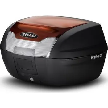 Zavazadlo na motocykl KUFR SHAD SH40 Red s plotnou