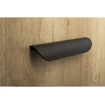 Nábytkové kování Tulip Úchytka AMAZON / Černá broušená 64 mm