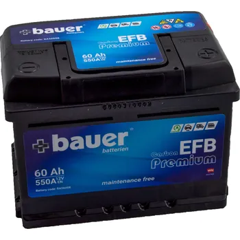 Autobaterie Bauer EFB Carbon BA56008 12V 60Ah 550A