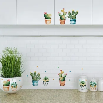 Samolepící dekorace Samolepicí dekorace Crearreda CR S Cactus 59615 Kaktus