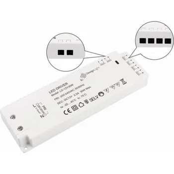 Design light LED Trafo (síťový adaptér) 12V / s integrovanými konektory 15 W