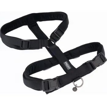 Postroj pro psa Nomad Tales Blush postroj ebony - velikost XS: obvod hrudníku 34 - 49 cm, Š 15 mm