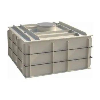 nádrž Nízká hranatá nádrž na dešťovou vodu k obetonování 12m3