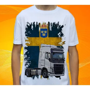 Pánské tričko tričko VOLVO FH 460 164 (tričko s náklaďákem)