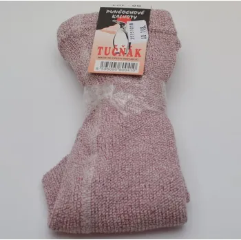 Punčocháče bez elastanu DOTEX Tučňák Barva: vínová, Velikost: 86-92