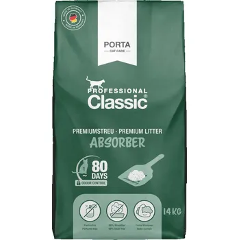 Podestýlka pro kočku 2x14kg Professional Classic kočkolit s pohlcovačem zápachů - výhodné balení