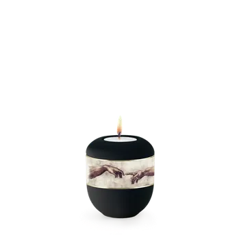 Smuteční dekorace Keramická miniurna Ventura - Michelangelo