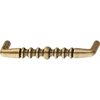 Nábytkové kování Häfele Úchytka BELIZE / Staro zlatá 96 mm