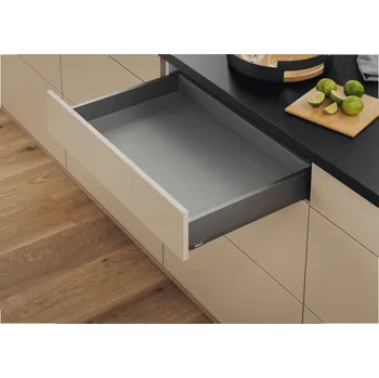 Úložný box Blum Kuchyňský box - Merivobox "M" 40kg / Orion šedá 300 mm