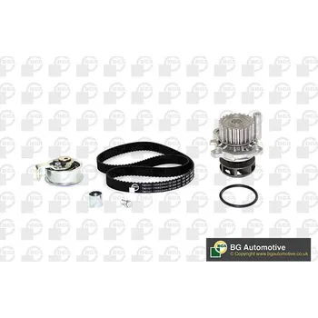 Rozvod motoru Vodní pumpa + sada ozubeného řemene, , 06A121011C, 06A121011E, 06A121011EV, 06A121011EX, 06A121011F, 06A121011FV, 06A121011FX, 06A121011G, 06A121011H, 06A121011HV, 06A121011HX, 06A121011L, BGA, TB0105CPK