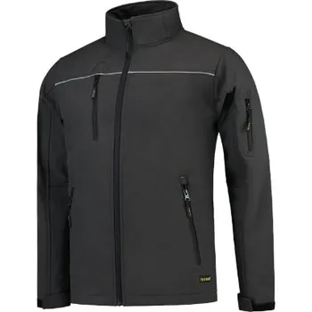 Malfini Luxury Softshell softshellová bunda unisex tmavě šedá 5XL
