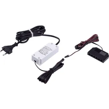 Design light LED Trafo (síťový adaptér) 12V MINI / s výstupními konektory 33 W