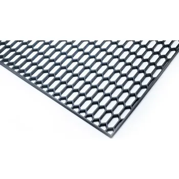 Větrací mřížka Mřížka do nárazníku ("plastový tahokov"), 120 x 40 cm - 3D plástve 28 x 11 mm, černá