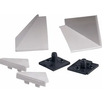 Kuchyňská pracovní deska Opes Sada koncovek pro těsnicí lištu L220 / Šedá