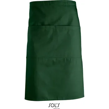 Kuchyňská zástěra SOL's Collection Středně dlouhá zástěra SOL'S Greenwich Velikost: uni, Barva: lahvově zelená