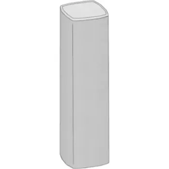 Zahradní obrubník CS-BETON Palisáda VERA 11/11/60 cm hnědá