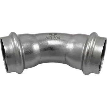 Vodovodní potrubí INOXPRESS oblouk 45° 42 mm F x F X041.042