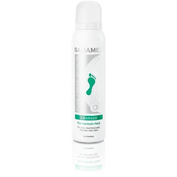 Kosmetika na nohy Sanamed Smaragd krémová pěna s 5% UREA 150ml