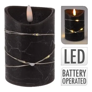 Svíčka svíčka LED pr.7x10cm 1LED/ 7LED ČER