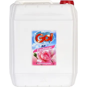 Osvěžovač vzduchu GO! AIR FRESHENER ROSE a MAGNOLIA 5l (POUZE OSOBNÍ ODBĚR, NEBO V RÁMCI NAŠEHO ROZVOZU PO J. MORAVĚ. PŘEPRAVNÍ SLUŽBOU NEPOSÍLÁME !!! Balení určeno pouze pro profesionální užití!)