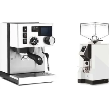 Kávovar Rancilio Silvia BC PID, white + Eureka Mignon Specialita, CR…