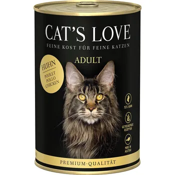 Krmivo pro kočku 12x400g Cat's Love – výhodné balení - čisté kuřecí