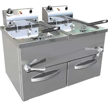 Movilfrit F 10+10 vodní fritéza 2 x 10 lt