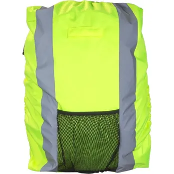 Obal na batoh 45l - reflexní / voděodolný / žlutozelený