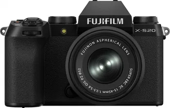 Kompakt s výměnným objektivem Fujifilm X-S20