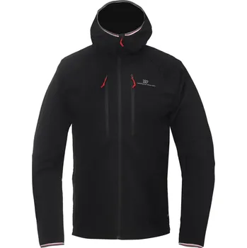 Pánská mikina 2117 Skaulo pánská merino mikina s kapucí Black L