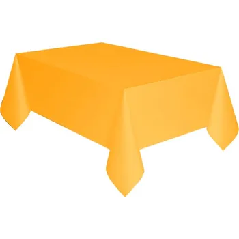 Jednorázový ubrus Amscan / Reithmüller Papírový ubrus žlutý, 137 x 274 cm