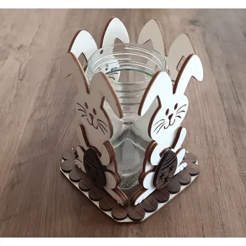 Váza Velikonoční váza - zajíci