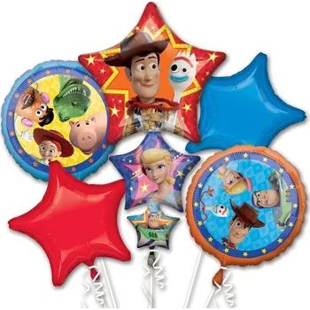 Amscan / Reithmüller Buket balonků Příběh hraček, 5 ks